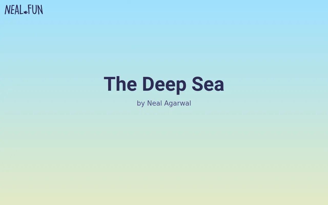Screenshot of The Deep Sea