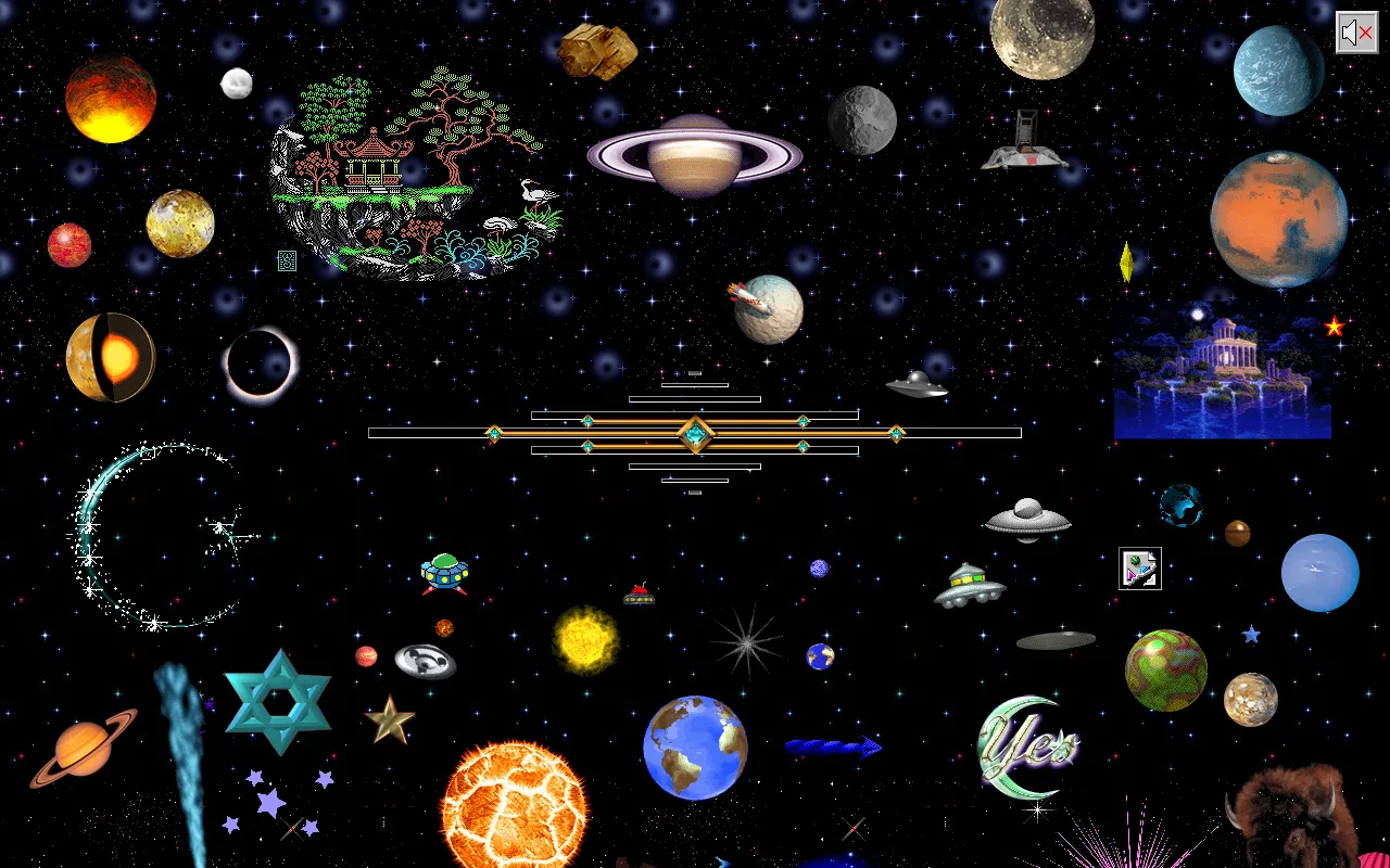 Screenshot of Cameron's World